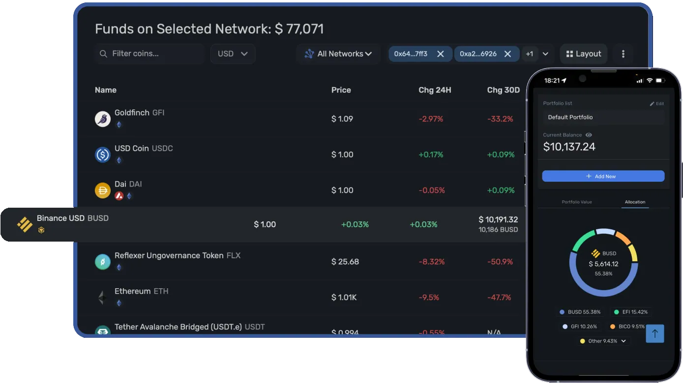 Free Portfolio Tracker. Crypto asset management | CryptoRank.io